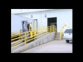 Forklift incline decline ramp safety