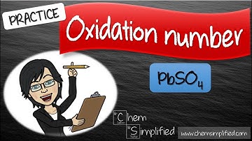 CPP#2: Oxidation number for Lead Sulfate PbSO4 - Dr K