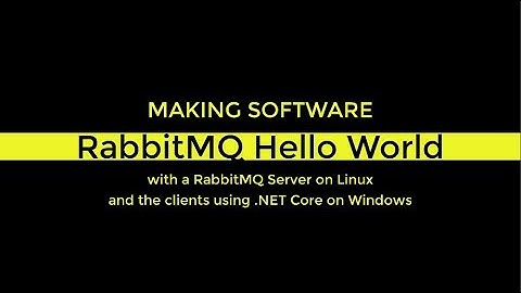 RabbitMQ Hello World