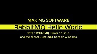 RabbitMQ Hello World
