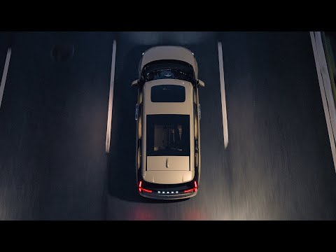 Volvo EM90 teaser (2024) Electric Luxury Minivan coming soon