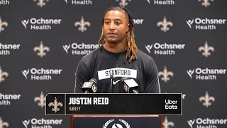 Justin Reid interview | Saints-Falcons Postgame | 2025 NFL Week 12
