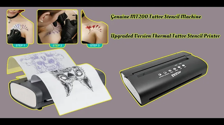 Genuine MT200 Tattoo Stencil Machine Speed Up Tattoo Process---LifeBasis