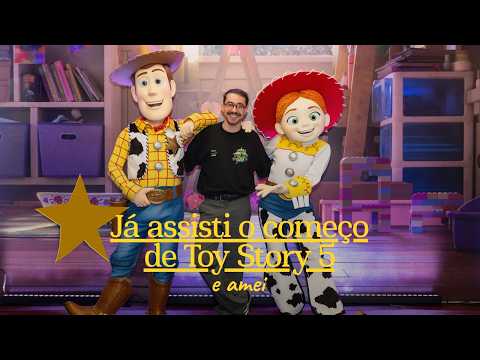 EVENTO DE TOY STORY 5 - FUI NO ESCRITÓRIO DA DISNEY