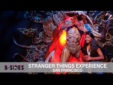 B-Sides Visits The Stranger Things Experience in San Francisco, CA