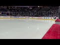 Jake Neighbours takes a lap