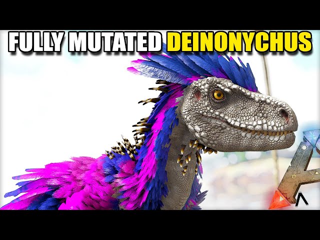 My mutated deinonychus looks like a watermelon 🍉 : r/ARK