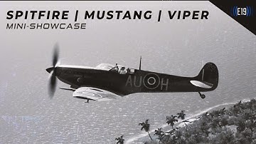 New audio for the DCS Spitfire, Mustang, Viper | Now Available!