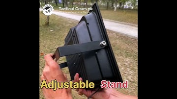 Solar Floodlight with Solar Panel