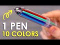 10 PENS IN ONE - The Ultimate Ballpoint Pen?!