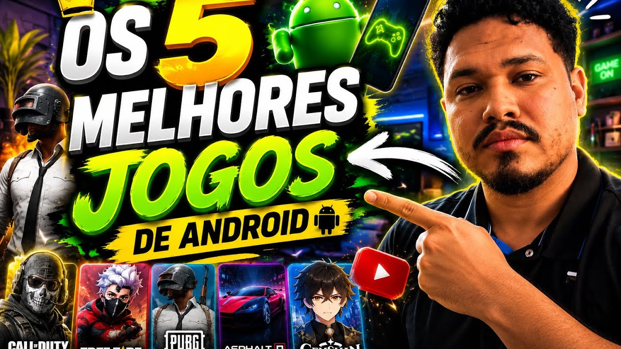 5 jogos Android com Graficos TÃO INSANO que parecem ser de PC