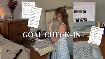 2023 GOALS: mid-year check in, how to reflect on goal progress & creating new goals