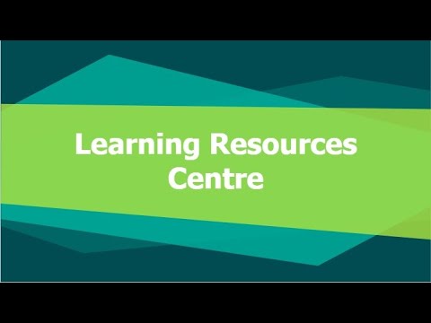 Learning Resource Centre Induction