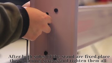 Saga Vinyl Cutter STAND setup assembly.