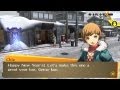 Persona 4 golden  saying happy new year to everyone