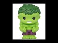 Hulk pvc figural bank