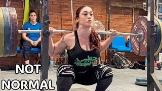 Haar kracht loopt uit de hand