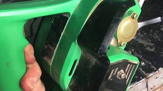 Hitachi Planer Replacing Old Blades & Modifying to fit new ones