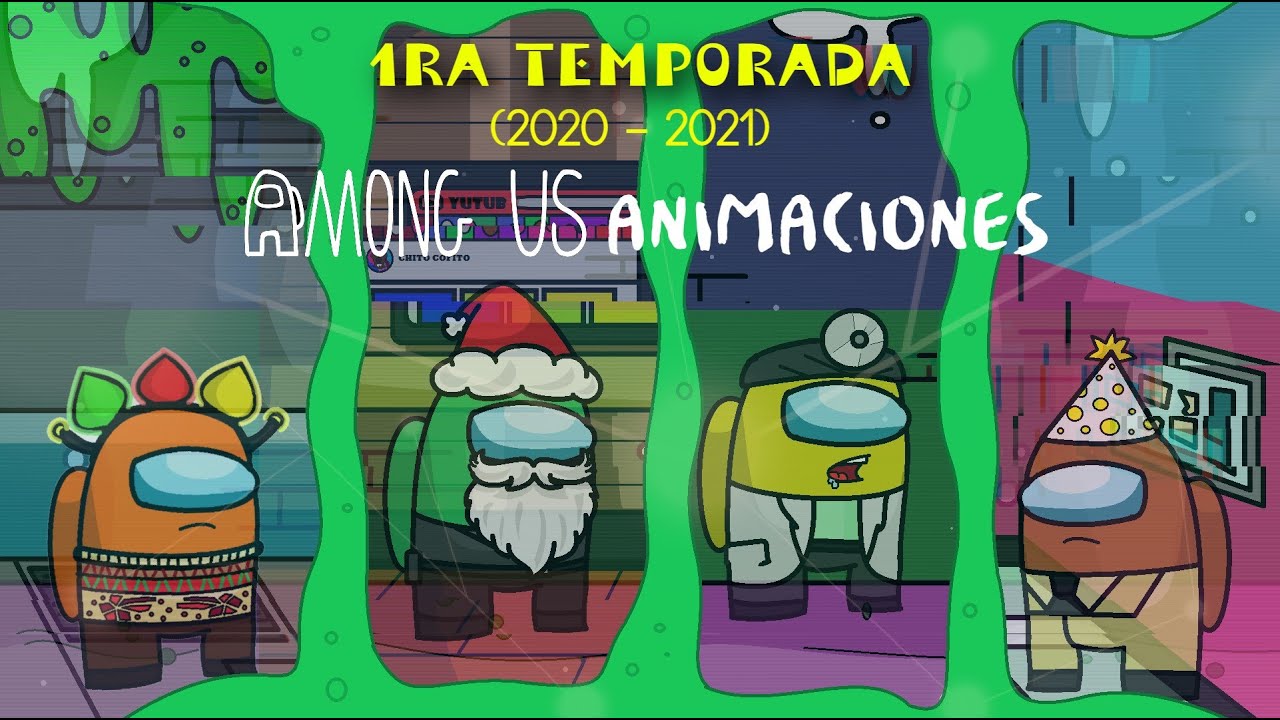 Auron Y Sus Amigos | 1ra Temporada (Recopilación De Animaciones De Among Us)