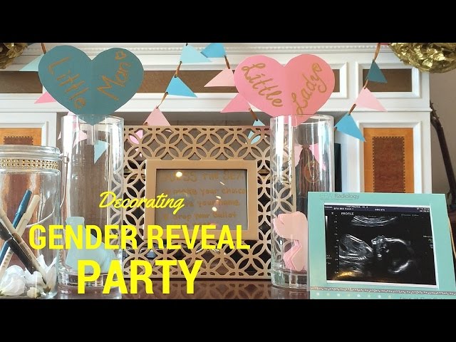 DIY Decorating Ideas for Gender Reveal Party 