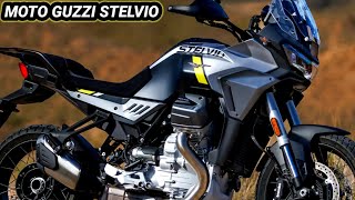 New 2024 Moto Guzzi Stelvio - The Ultimate Adventure Motorcycle