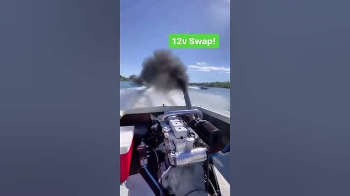 Cummins powered Boat #boat #dodge