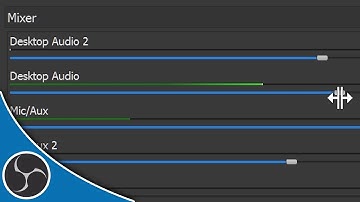 OBS Studio 110 - MIXER MASTER - How to use OBS Mixer for Multiple Audio Tracks & Balanced Audio 🎧