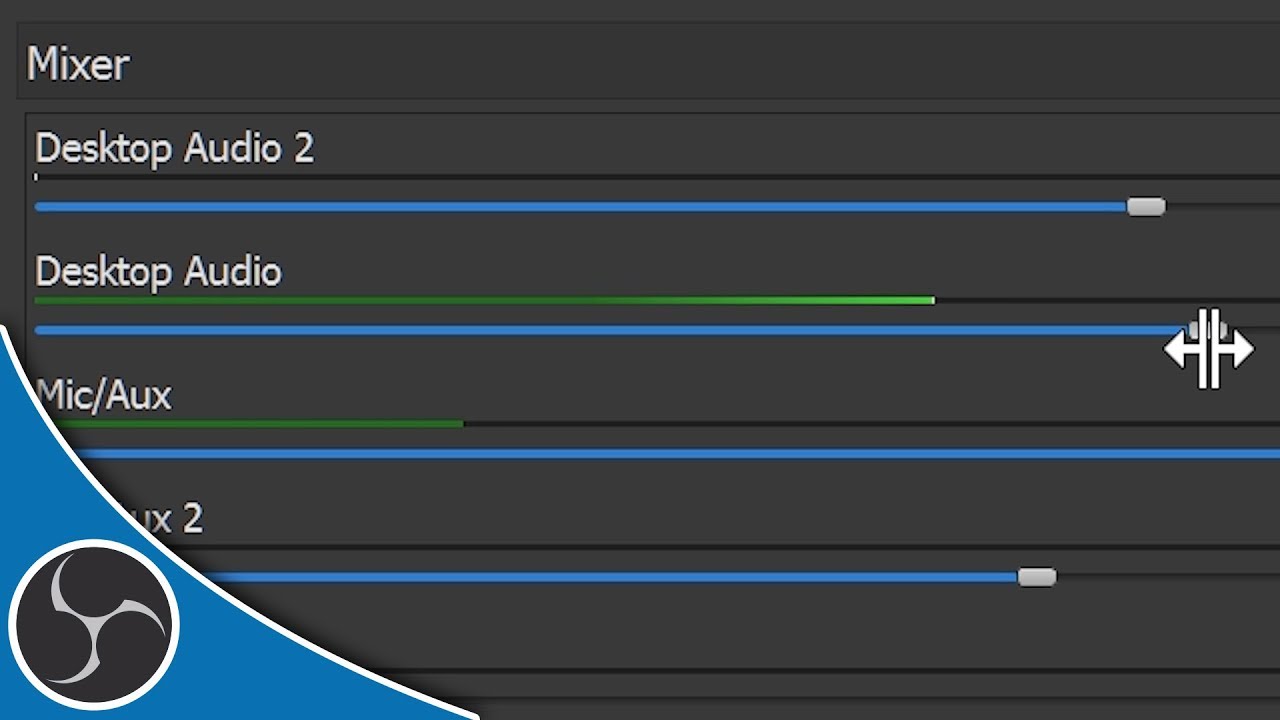 OBS Studio 110 - MASTER - How to use OBS Mixer for Multiple Audio Tracks & Balanced Audio - YouTube
