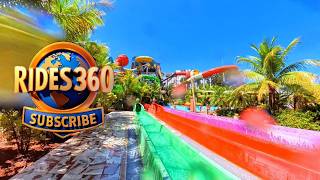 360° Drop! Brave the Green Capsule Slide at Brazil’s CRAZIEST Water Park 🌊😱