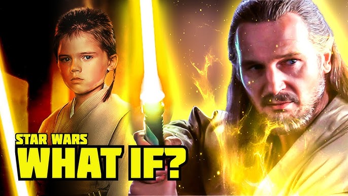 Alternate Death of Qui-Gon Jinn in The Phantom Menace 