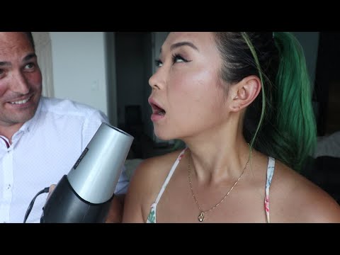 TRYING MAGNETIC LASHES... DO THEY WORK? BLOW DRY TEST LOL