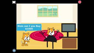 Scratch Cat Gets Grounded For 1000