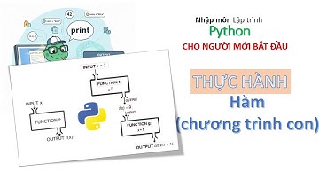 Lập trình Python - Thực hành sử dụng Hàm