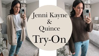 Jenni Kayne and Quince Try-On Haul!!