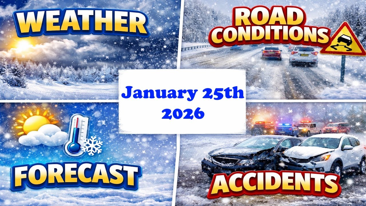 LIVE!! Coverage of the Winter Storm Impacting Eastern ON Jan 25th, 2026