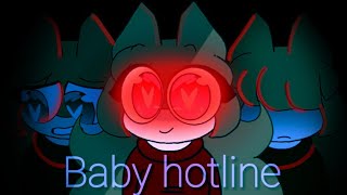 Baby hotline meme animation// eddsworld// flipaclip// bg by ixorex