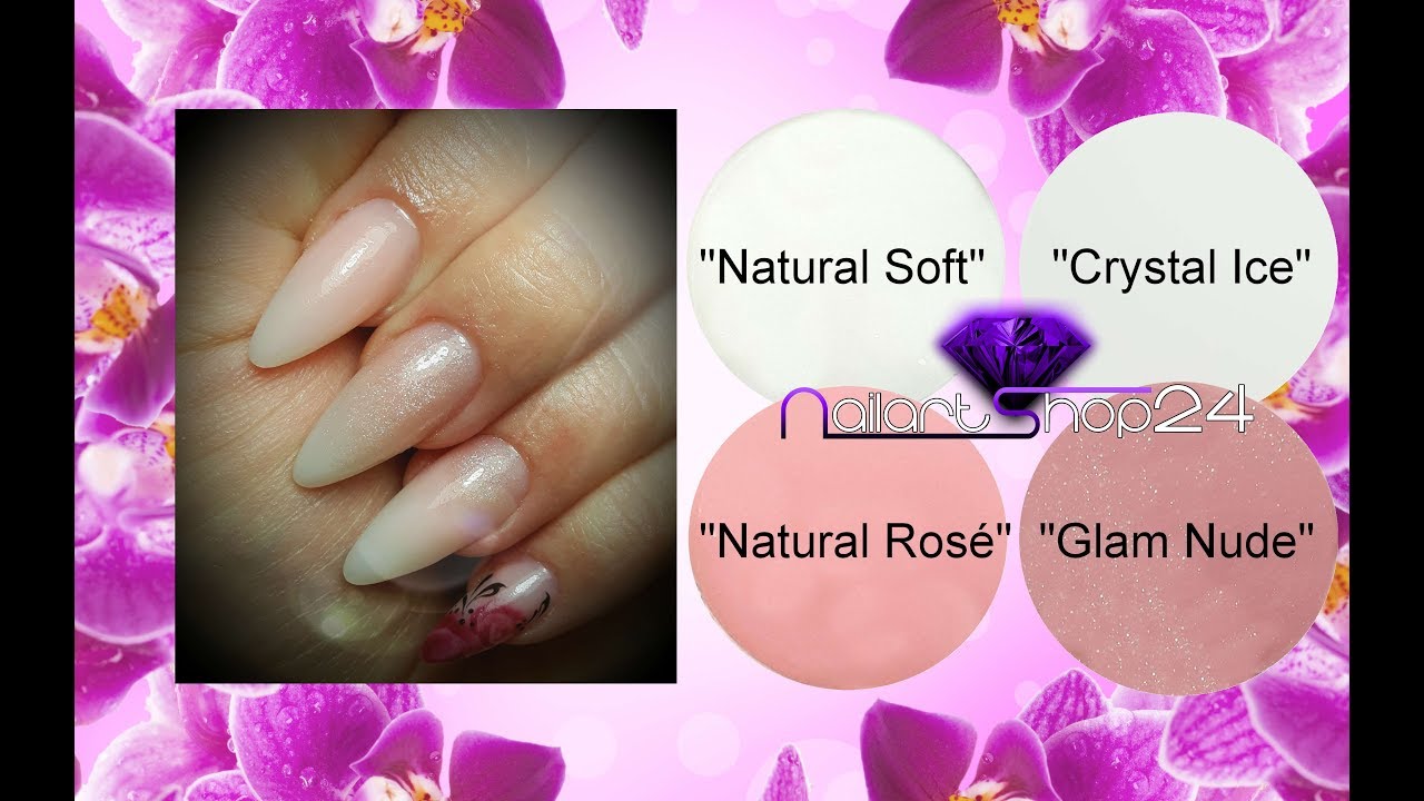 4 NEUE ACRYLGELE: Babyboomer leicht gemacht m. Dualform Verlängerung