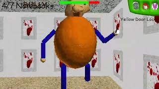 OH NO BALDI IS HOLDING A KNIFE!!! - Baldi's Basics Mods