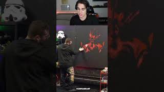 Hand Painting Darth Maul In 9 Minutes #Shorts