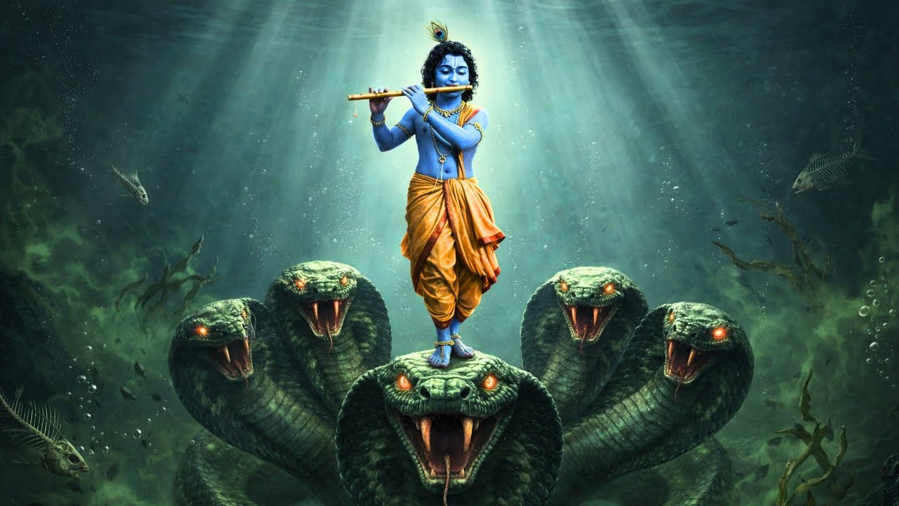 Krishna vs Kaliya Naag | The Divine Moment That Purified Yamuna. 