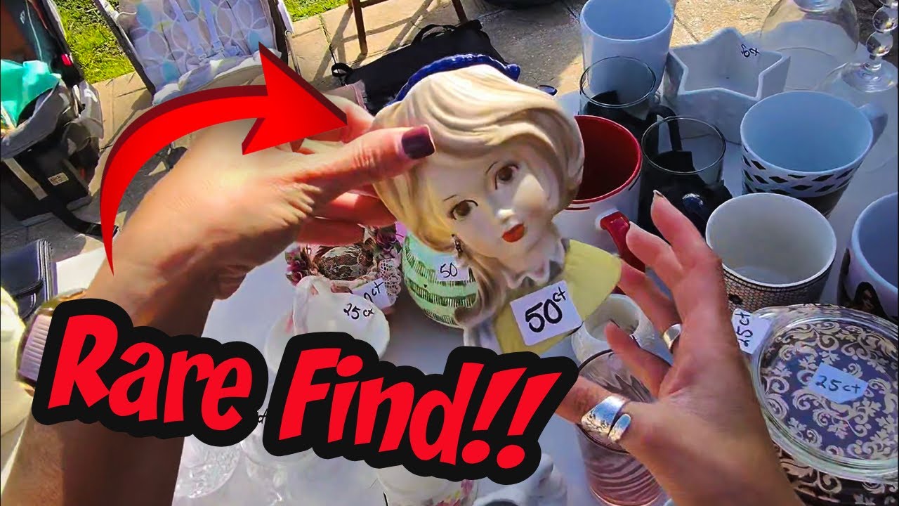 Находка на гаражной распродаже за 0,50 доллара, которая на самом деле стоит 200 долларов — поиски...