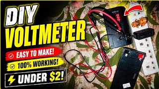 Details How to Make a Digital Voltmeter at Home | Easy DIY Electronics Project Guide