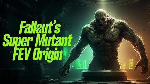Fallout Lore - The Super Mutants and the FEV Virus Explained
