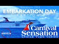 Carnival Sensation 2020 | Part 1 | Embarkation Day - First Cruise on a Fantasy Class Ship