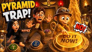 Monkey Pressed the Button and Trapped Us in a Pyramid!
