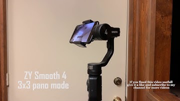 ZY smooth 4 pano 3x3 pano mode.