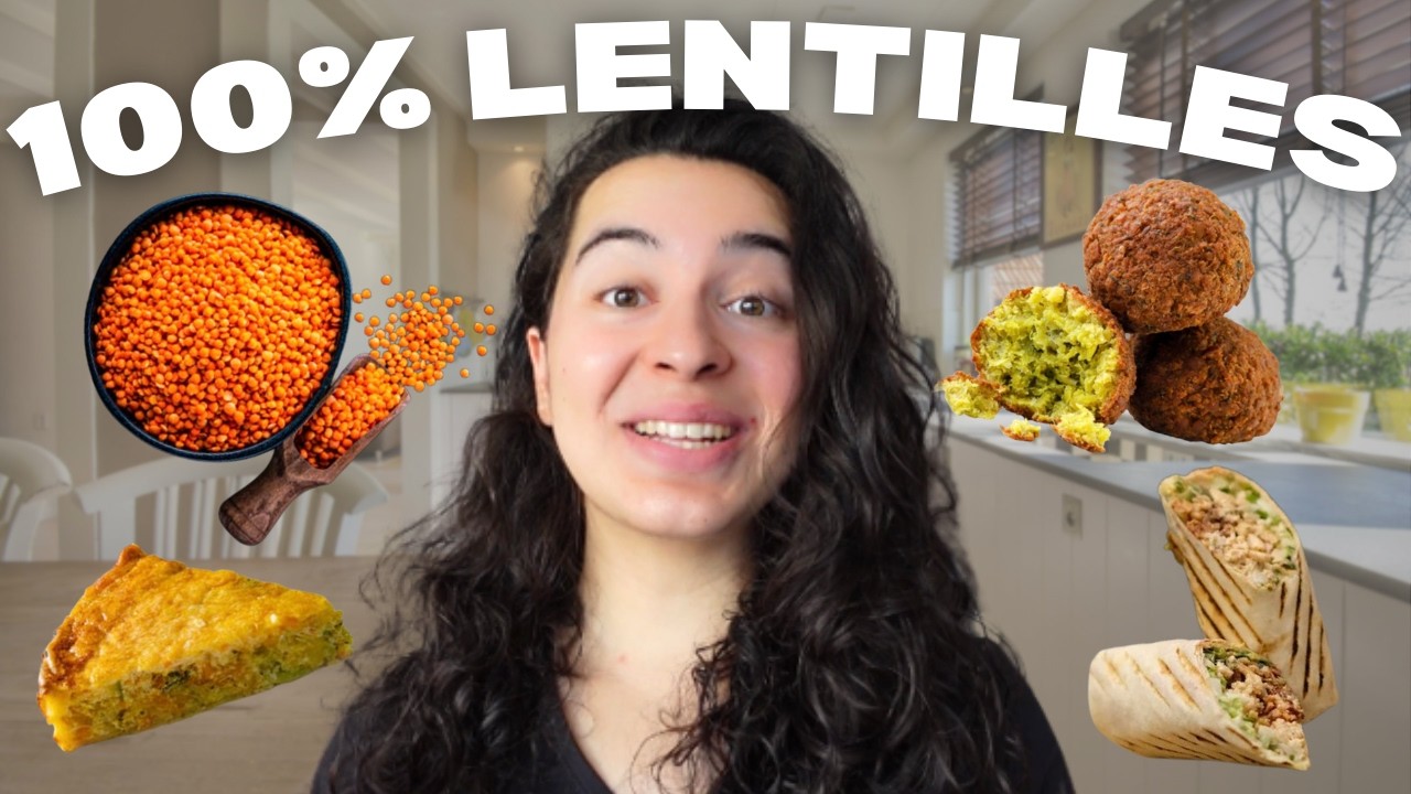 QUE FAIRE AVEC DES LENTILLES CORAIL ? 3 RECETTES faciles & rapides I VEGAN + SANS GLUTEN
