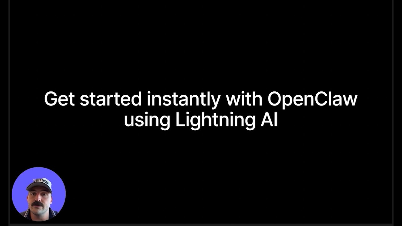 How to Use OpenClaw on Lightning AI | Build Private AI Agents in Minutes