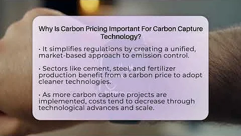 Why Is Carbon Pricing Important For Carbon Capture Technology? - Talking Tech Trends