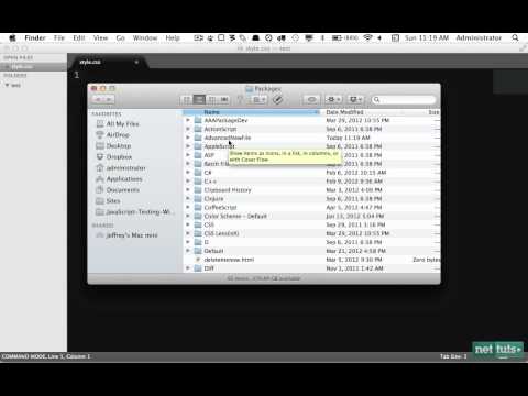 Lightning Fast Folder and File Creation With Sublime Text 2